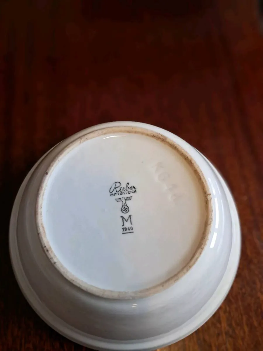 2 1940 Natzi Germany bowls - Image 1