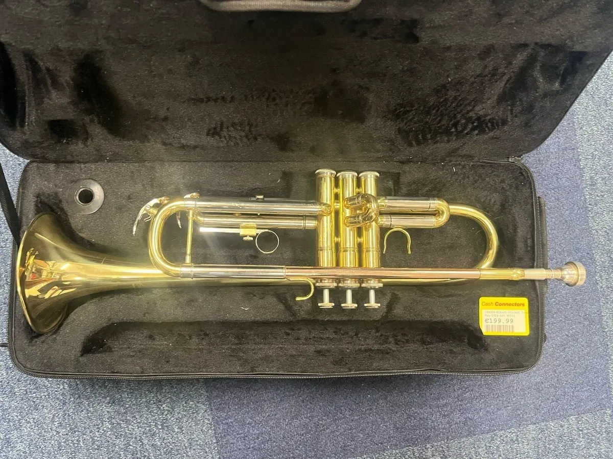 Elkhart 100TR Student Trumpet With Case - Image 3