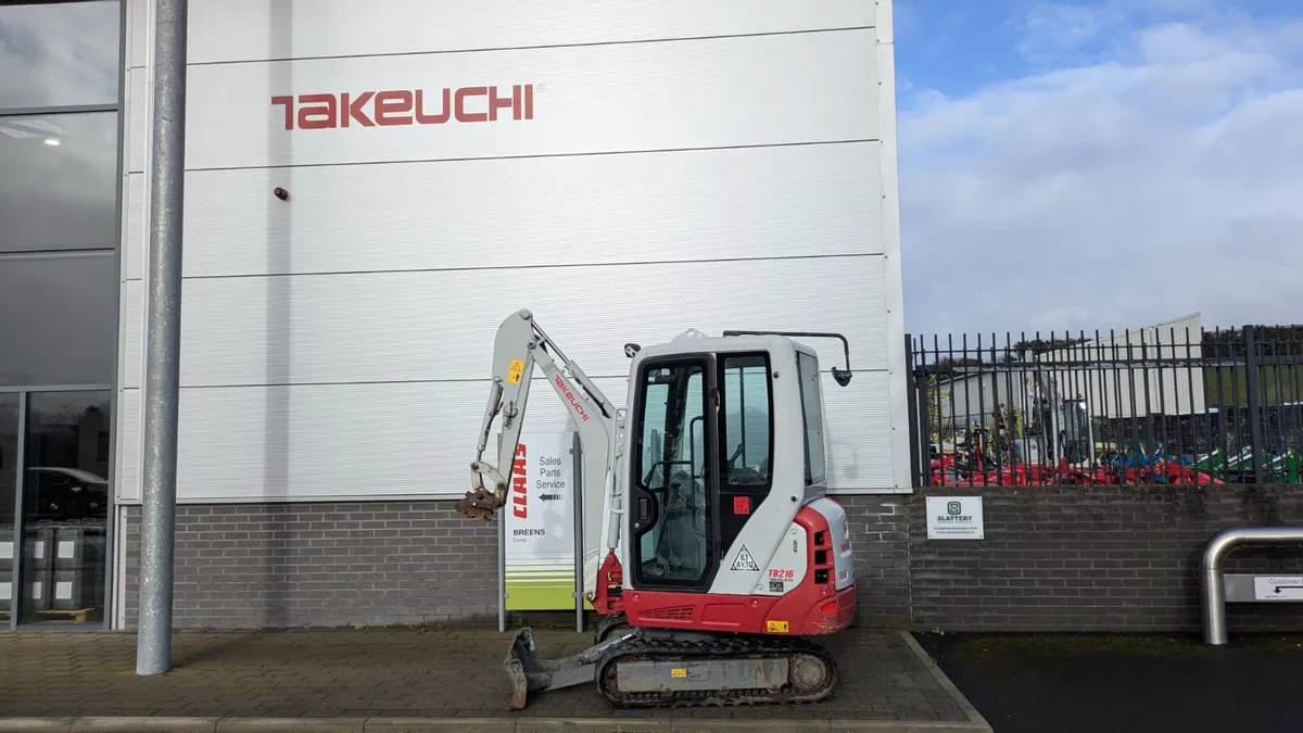 2020 Takeuchi TB216 - Image 1