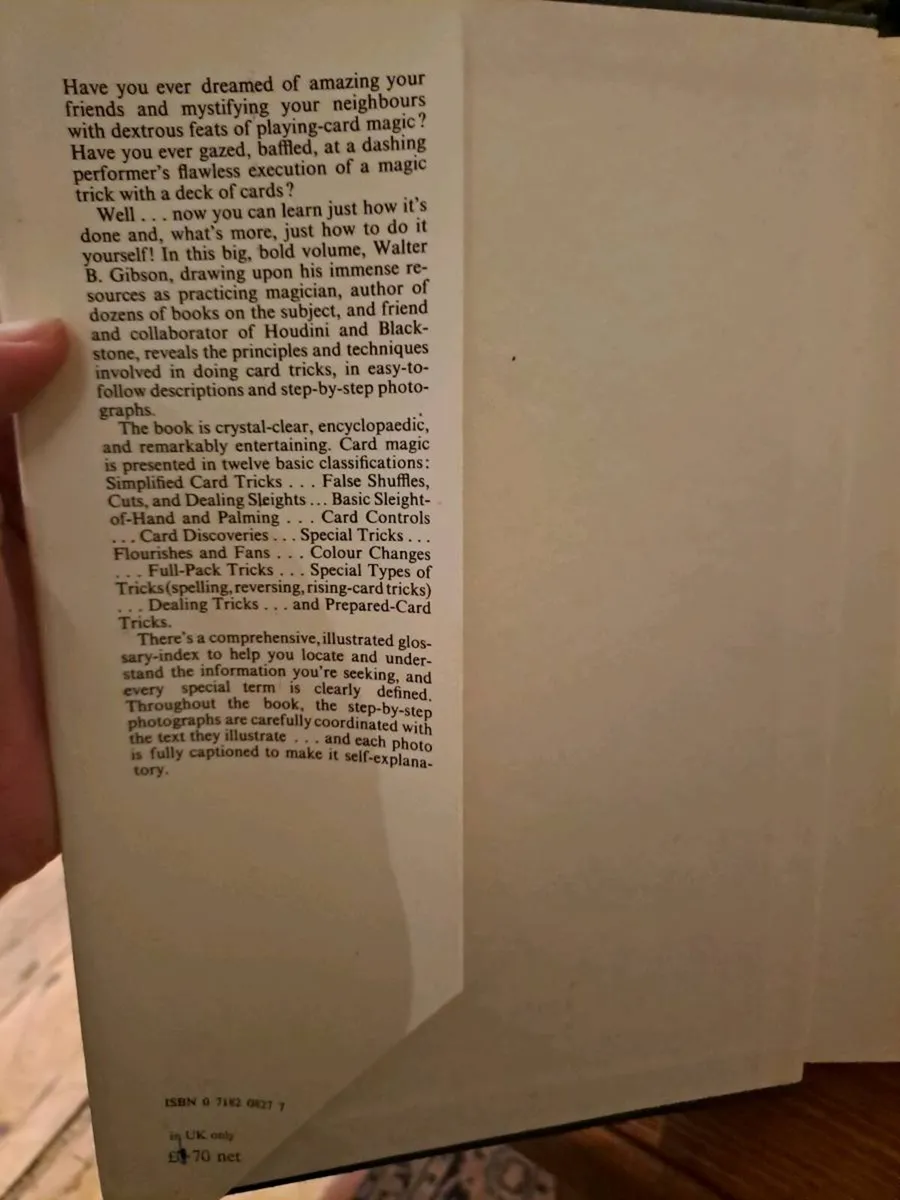 1st ed The Complete Illustrated Book of Card Magic - Image 4
