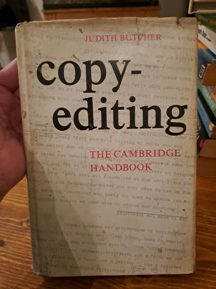 1st ed Copy-editing: The Cambridge Handbook - Image 1