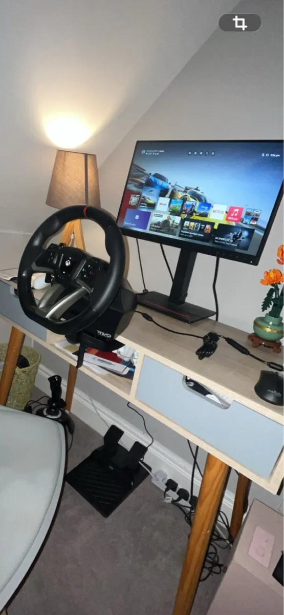 Hori overdrive racing wheel for Xbox series S|X PC - Image 1