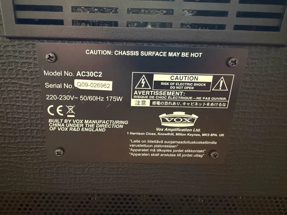 VOX AC30 C2 - Image 4