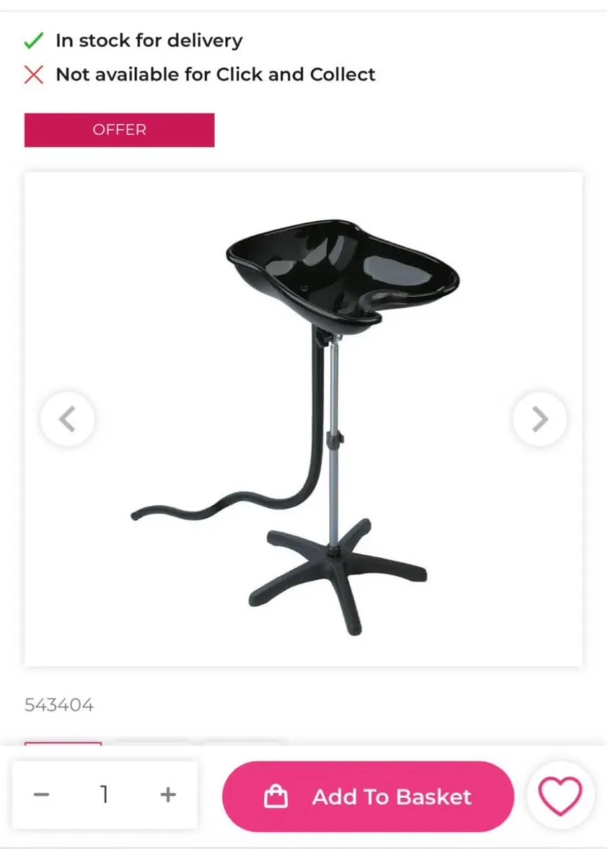 Hairdressing basin - Image 2