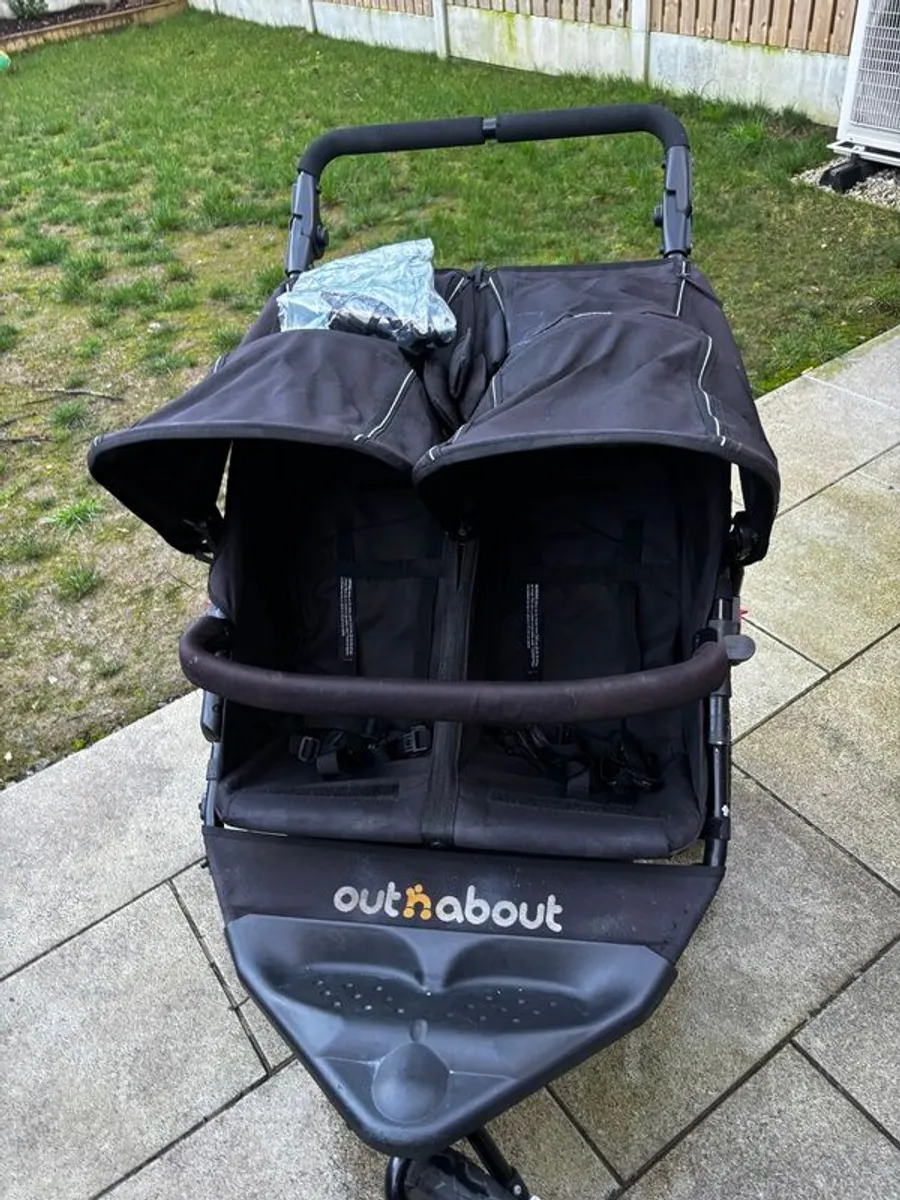 Double Out n About black buggy - Image 3