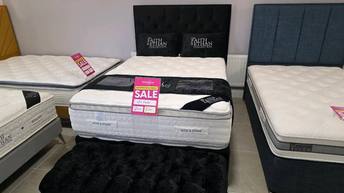 4ft6 Double bed complete 💕💕💕 - Image 1