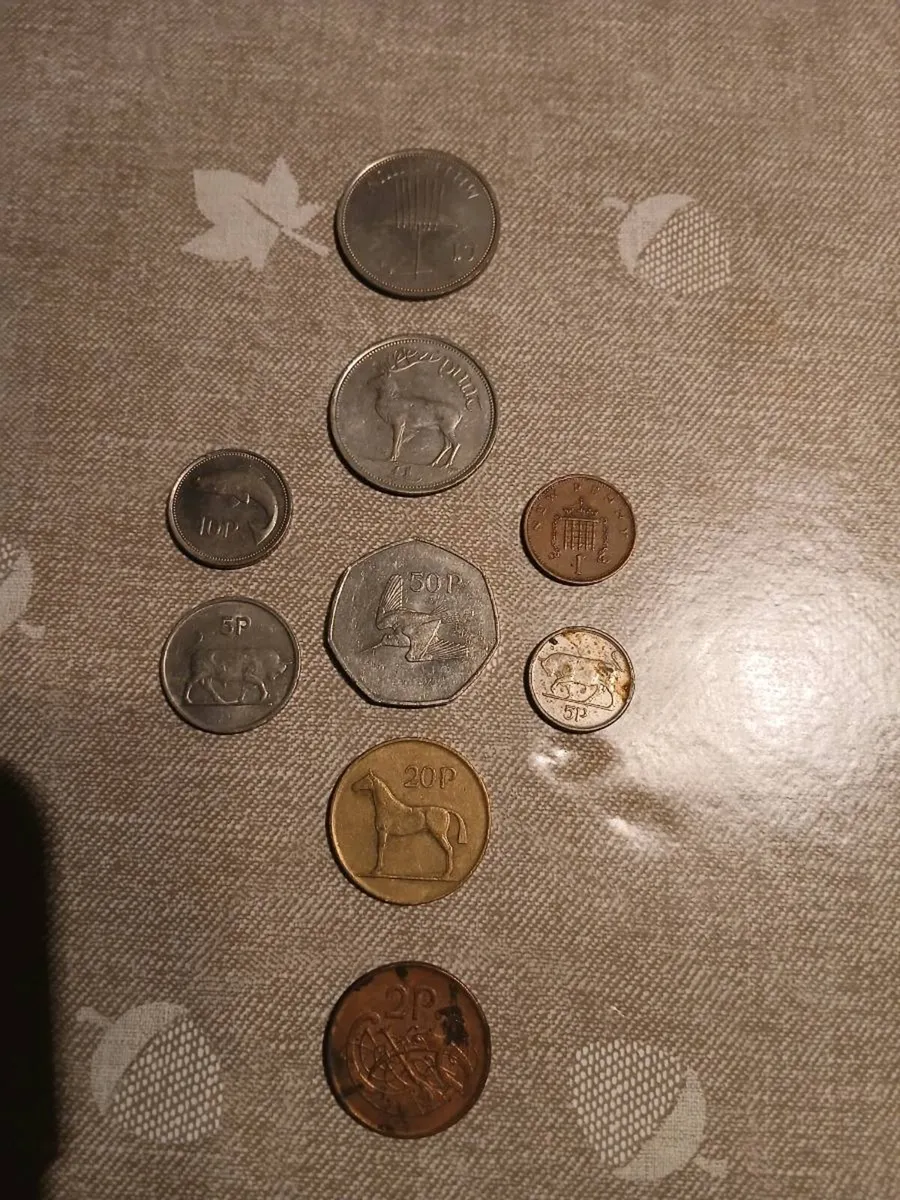Few old coins