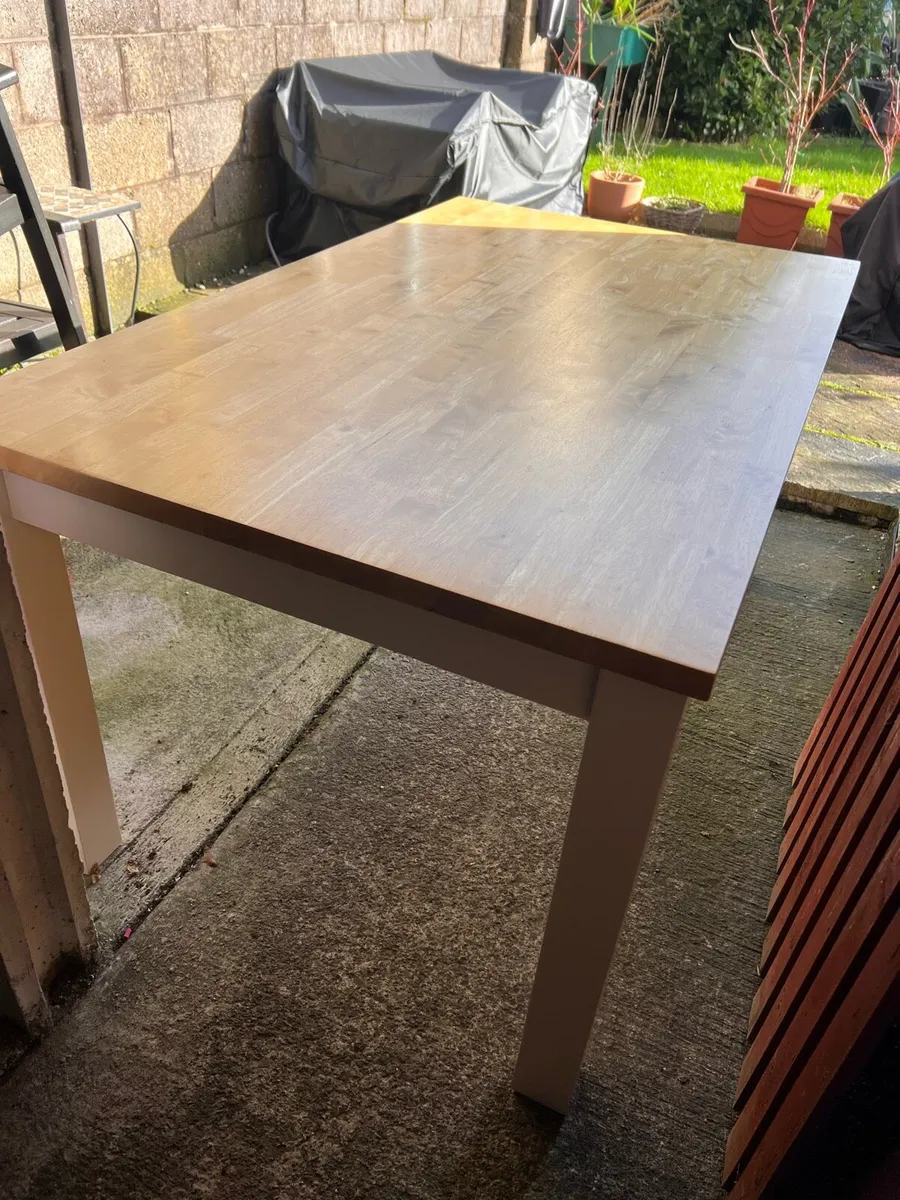 Solid Wood Dining Table (no chairs) - Image 3