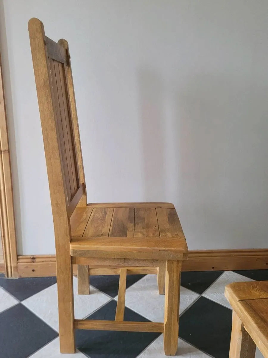 Kitchen chairs x 6 - Image 2