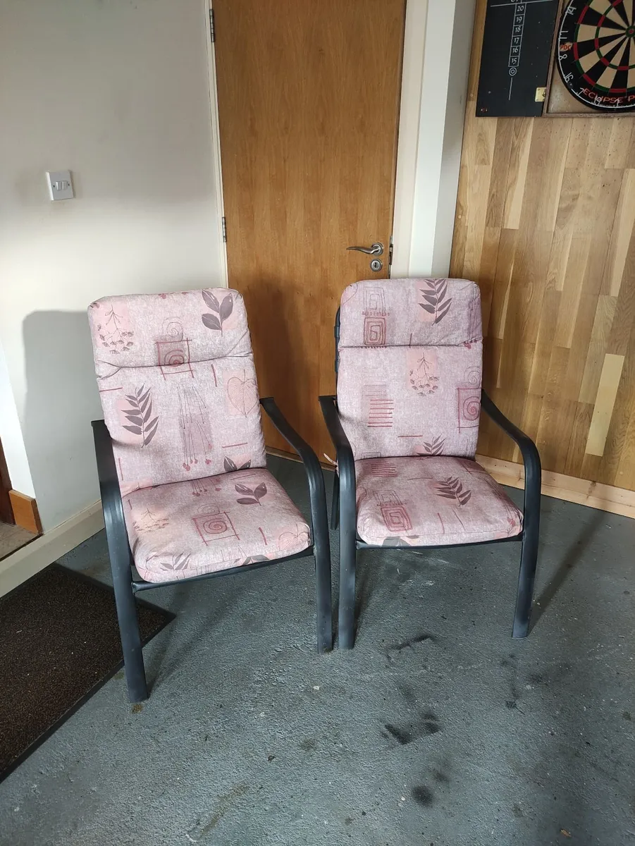 Garden Chairs x 4 - Image 1