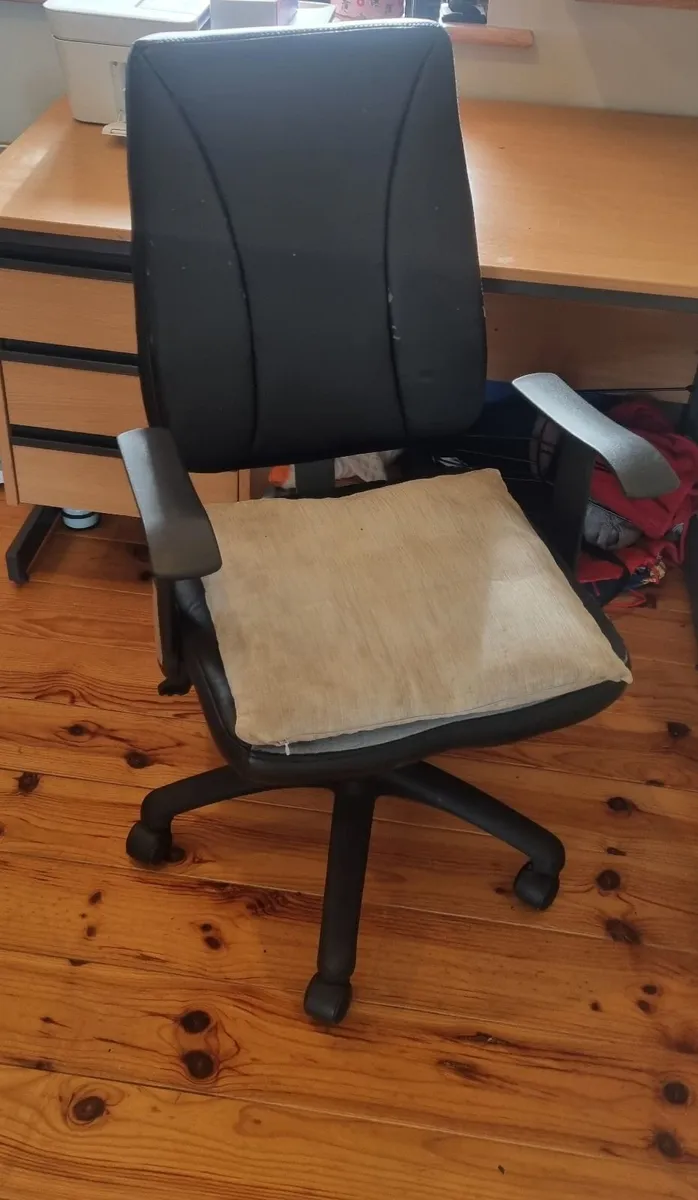 Desk & chair office, study, school work, computer - Image 3