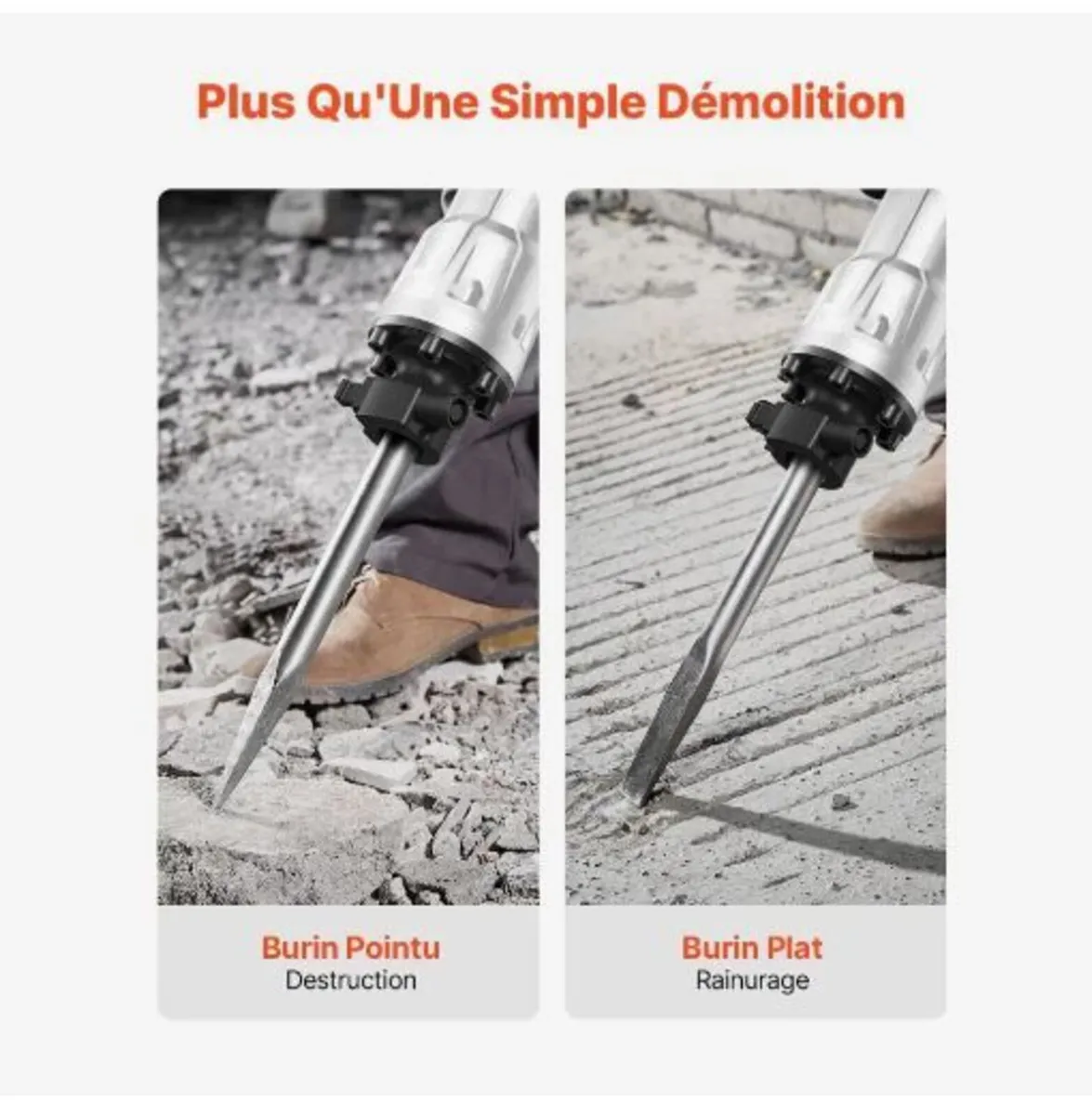 Demolition Jack Hammer, 3500W - Image 2