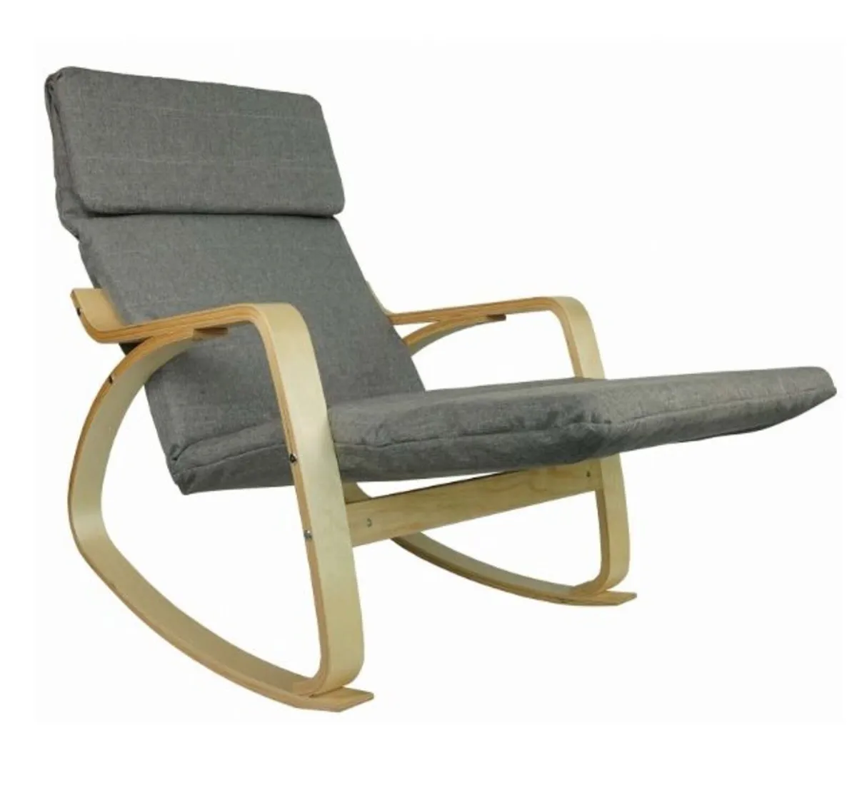 Pello Rocking Chair – Grey Finka Lounge with Adjus - Image 2