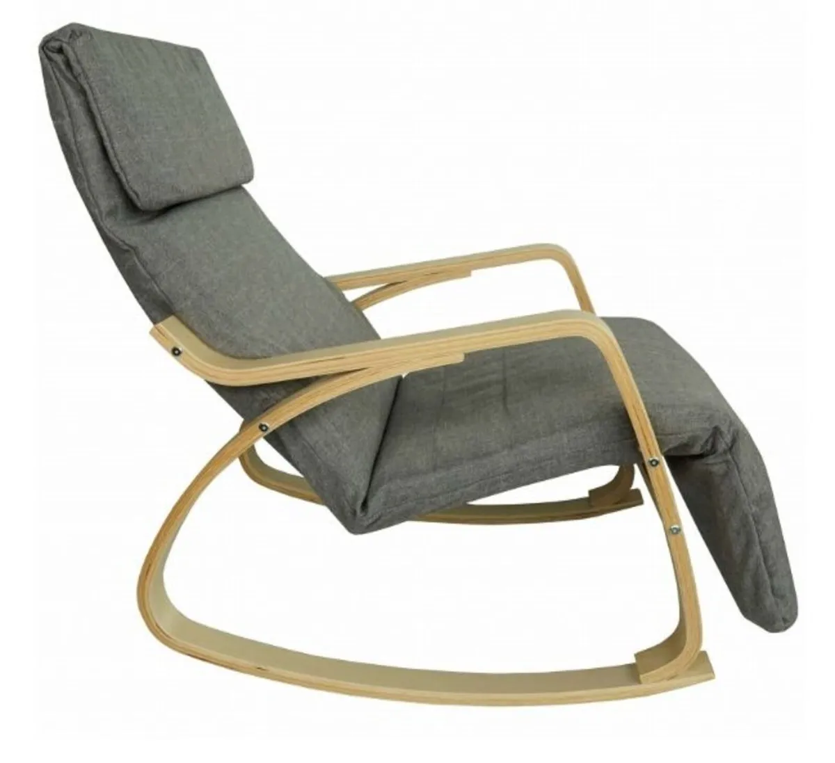 Pello Rocking Chair – Grey Finka Lounge with Adjus - Image 3