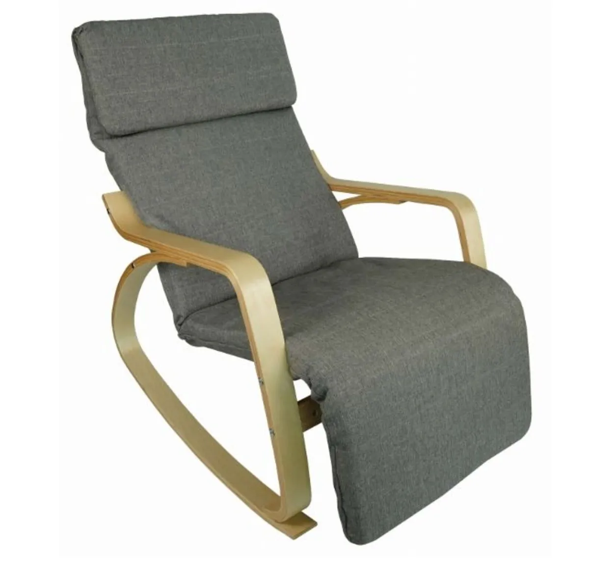 Pello Rocking Chair – Grey Finka Lounge with Adjus - Image 1