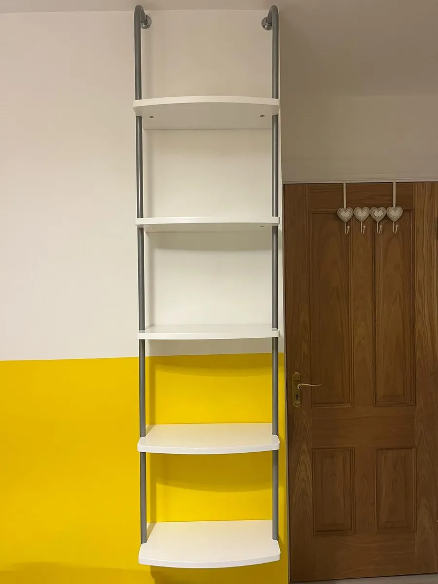 Desk, shelving unit - Image 3