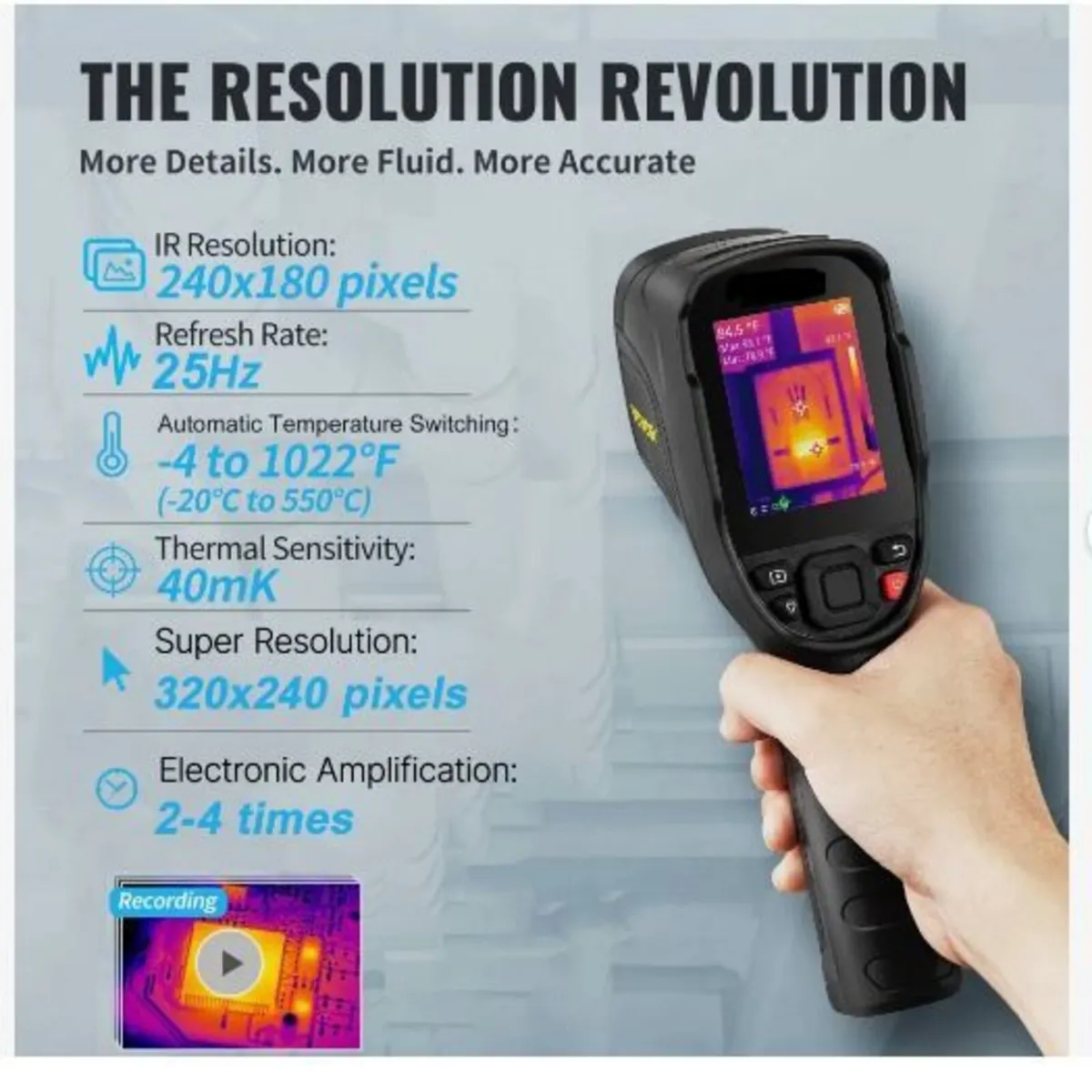 Thermal Imaging Camera, 320 x 240 Pixels - Image 3