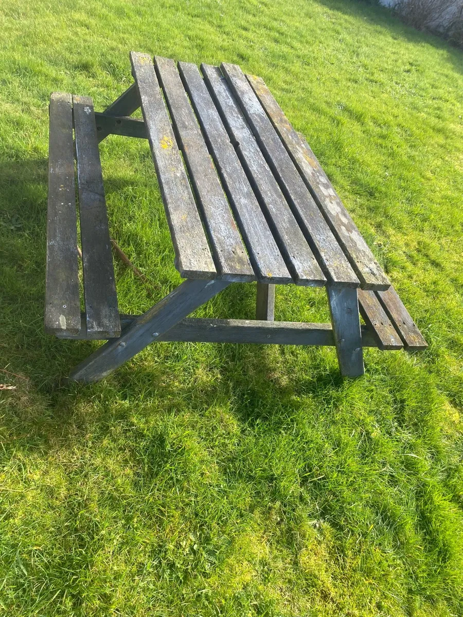 Garden Wooden Bench/table