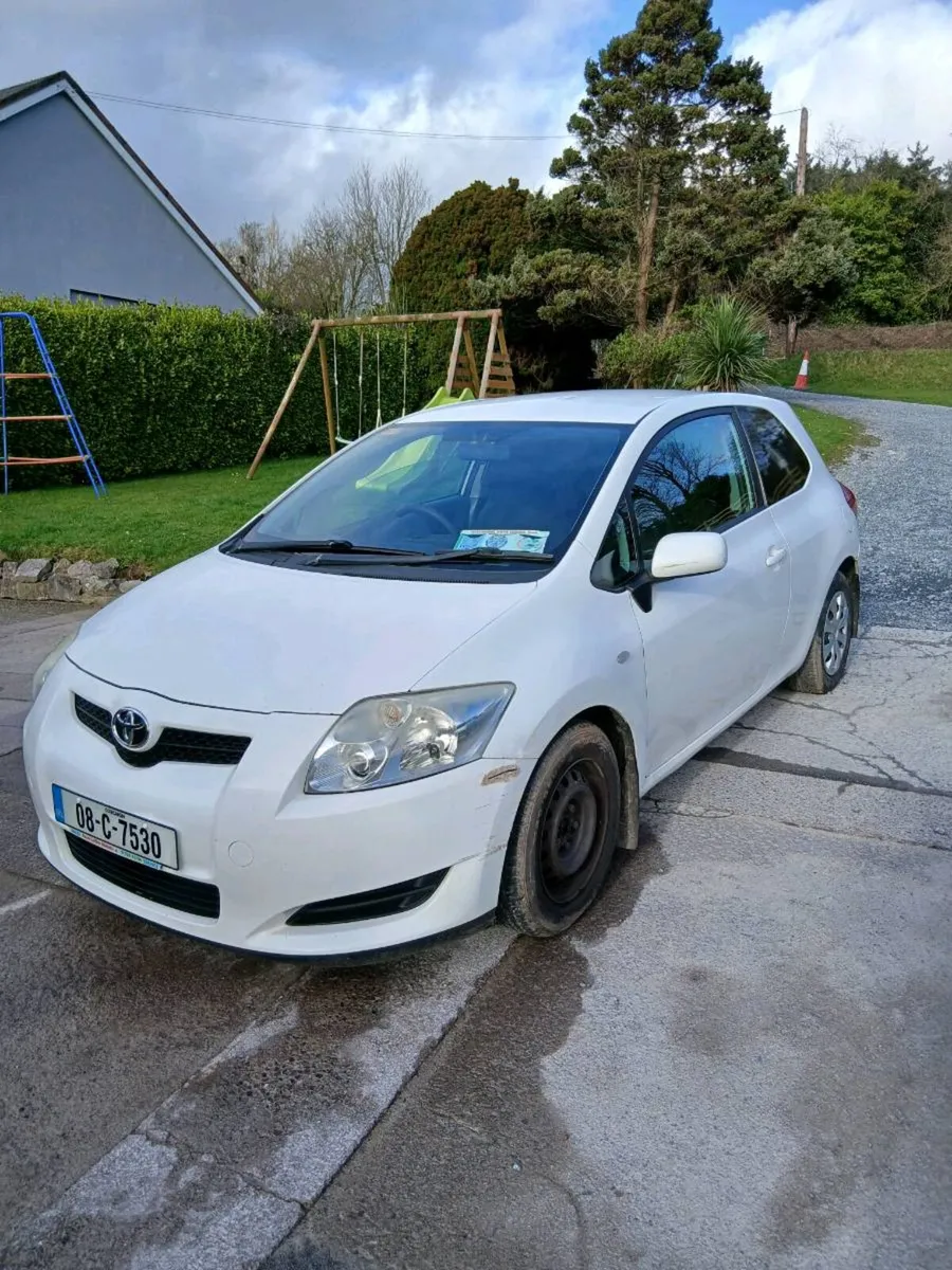 08 Toyota Auris Van 1.4 Diesel - Image 3