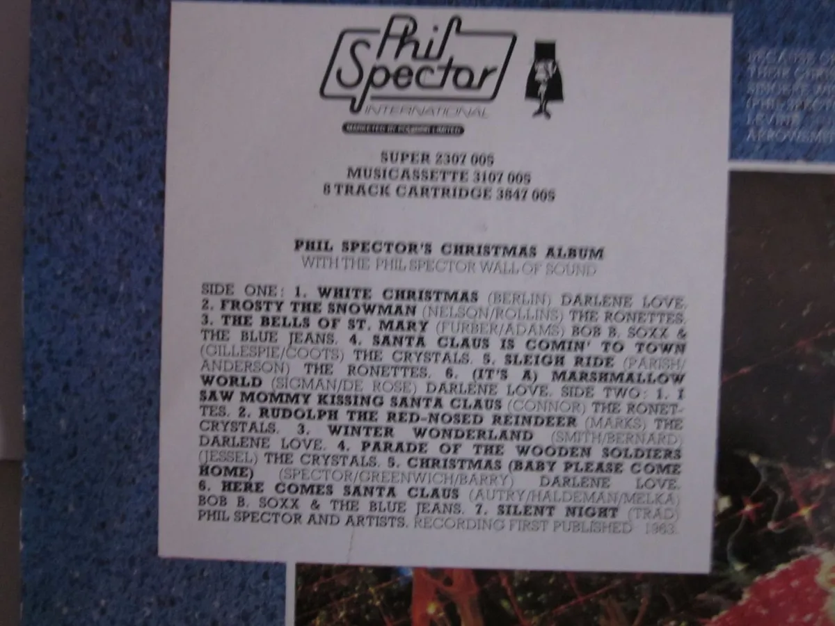 Phil Spector's Christmas  Vinyl Album - Image 3