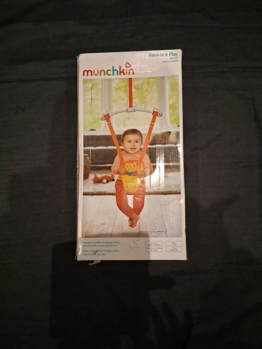Baby Munchkin Bounch & Play Bouncher - Image 1