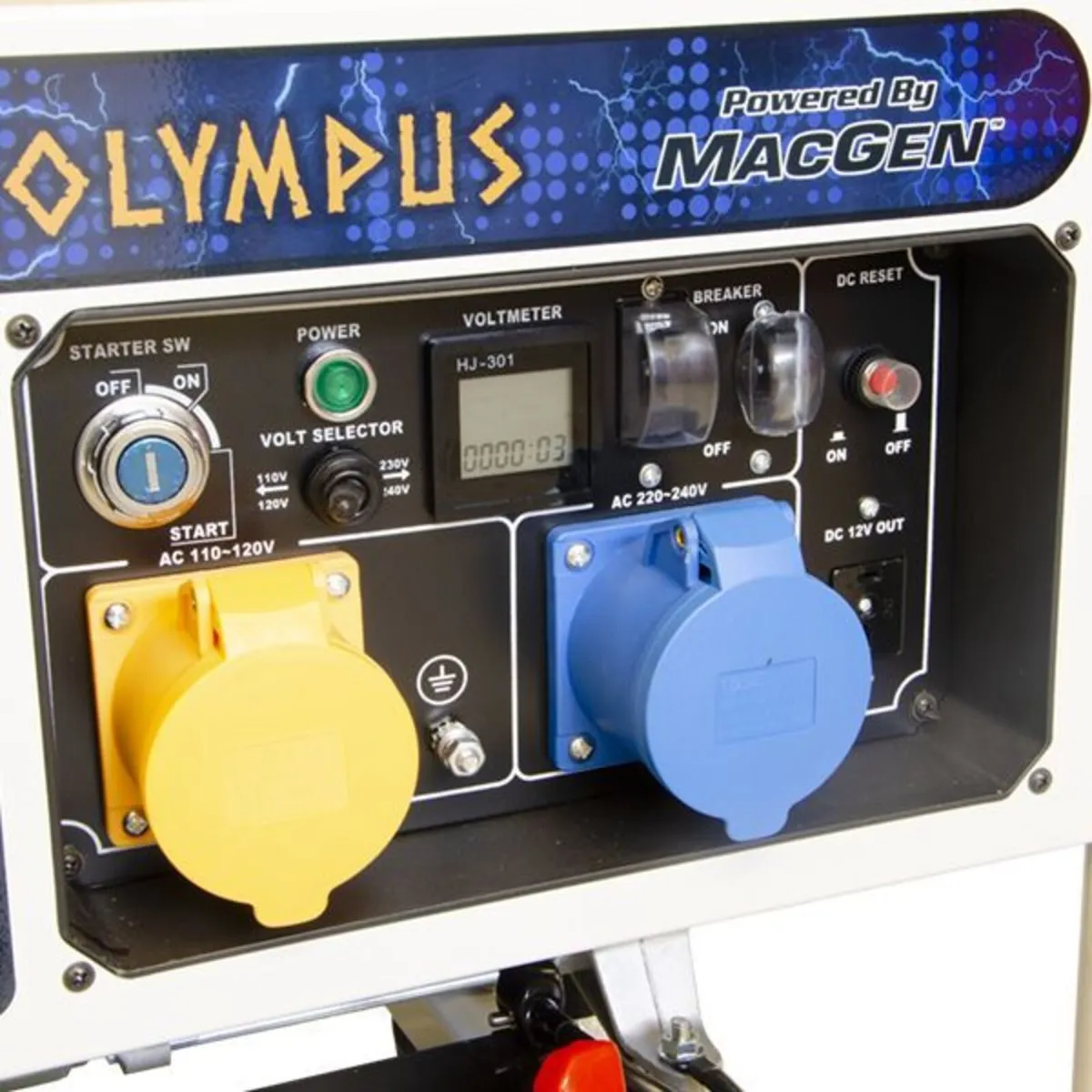 Jefferson 6.9kVA Petrol Generator (Electric Start) - Image 3