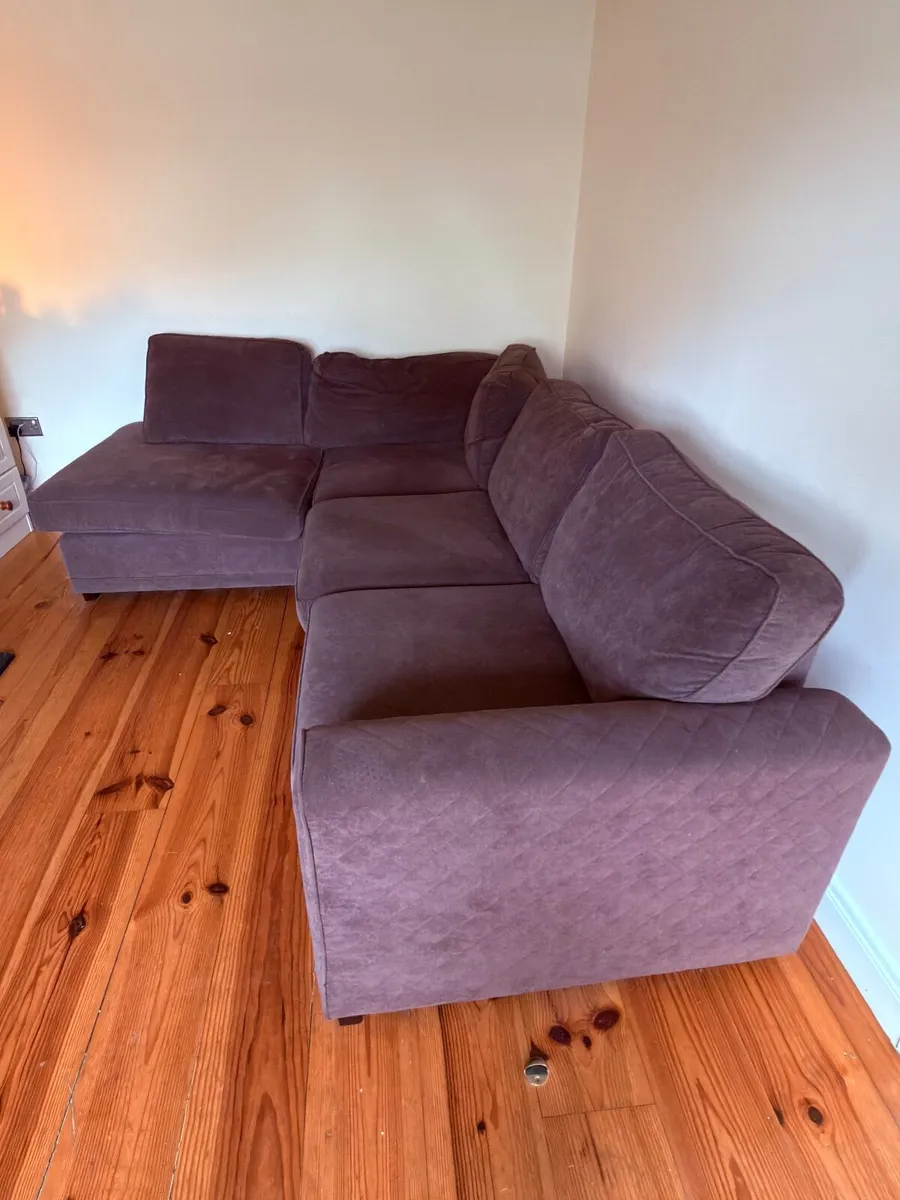 DFS L Shaped Sofa - Image 1