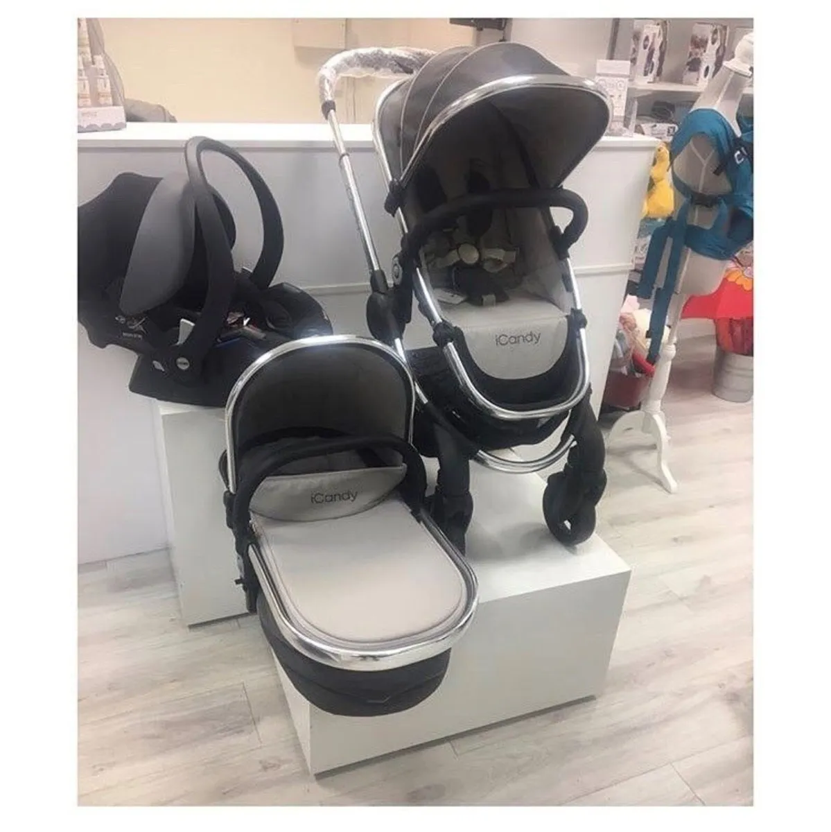 iCandy Peach Baby Stroller Travel Unit - Image 2