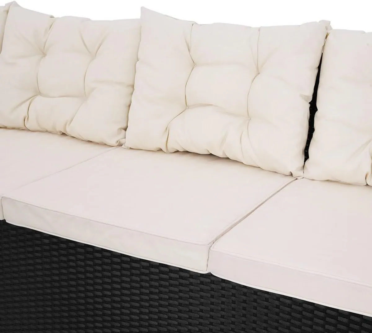 Reversible L Shaped Corner Garden Lounge Seating S - Image 2