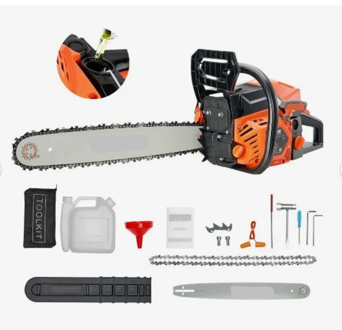 58 cc Gas Chainsaw, 20 inch Gas Powered - Image 3
