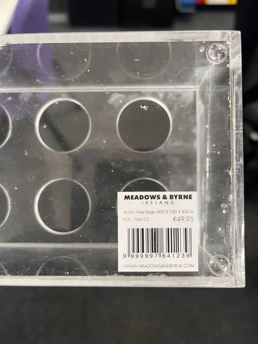 Clear acrylic Flower table Centre piece - Image 2