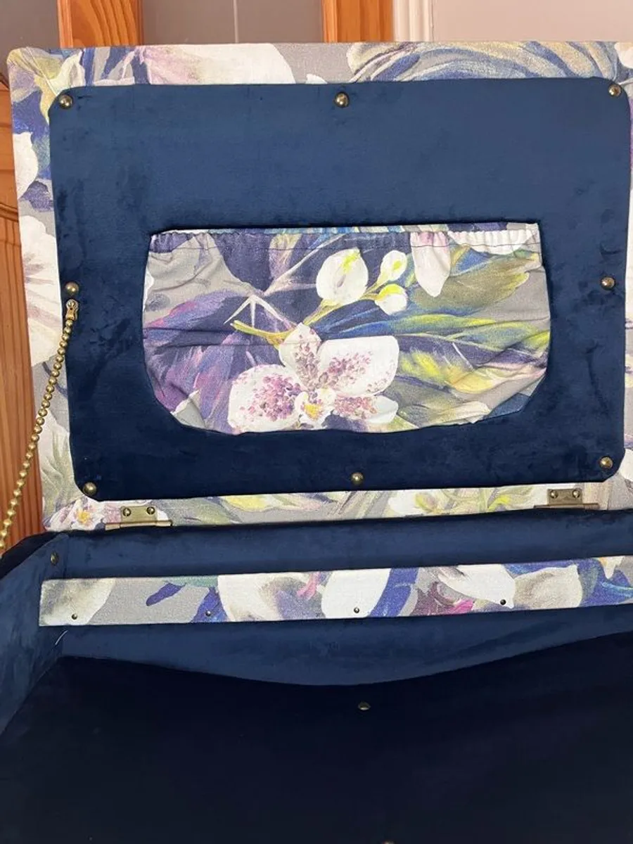 Sherbourne  footstool / sewing box, craft stool - Image 4