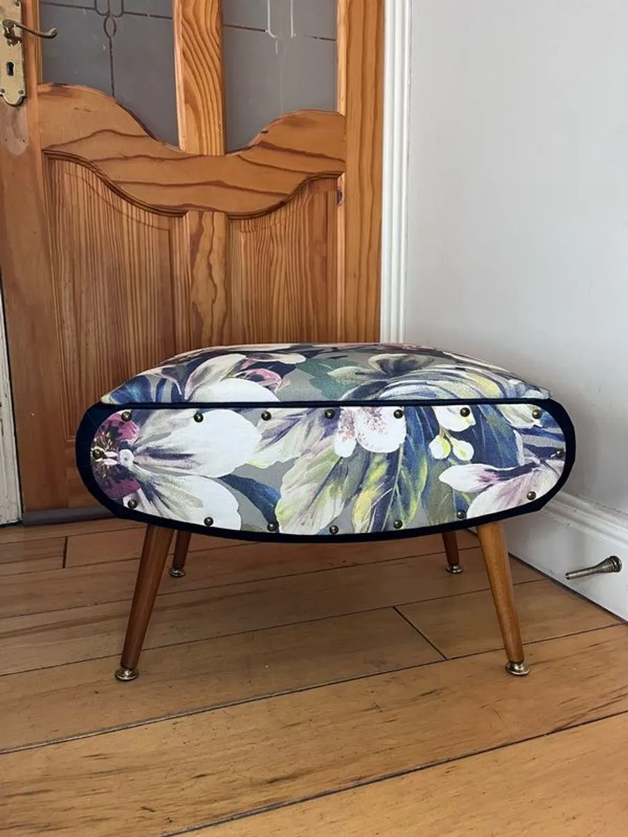 Sherbourne  footstool / sewing box, craft stool - Image 1