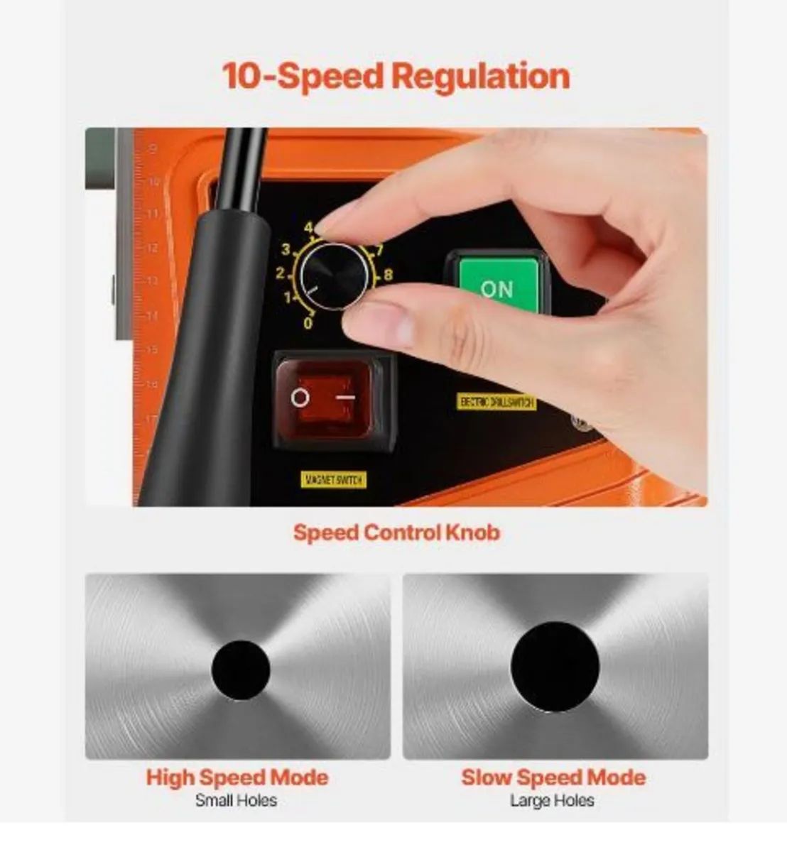 Magnetic Drill, 1550W - Image 4