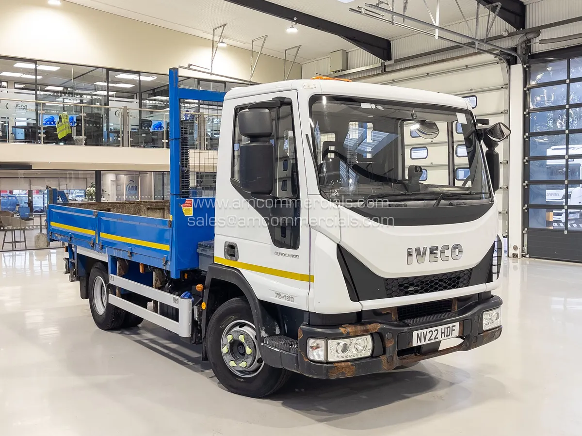 2022 IVECO 75-160 DROPSIDE TIPPER - Image 1