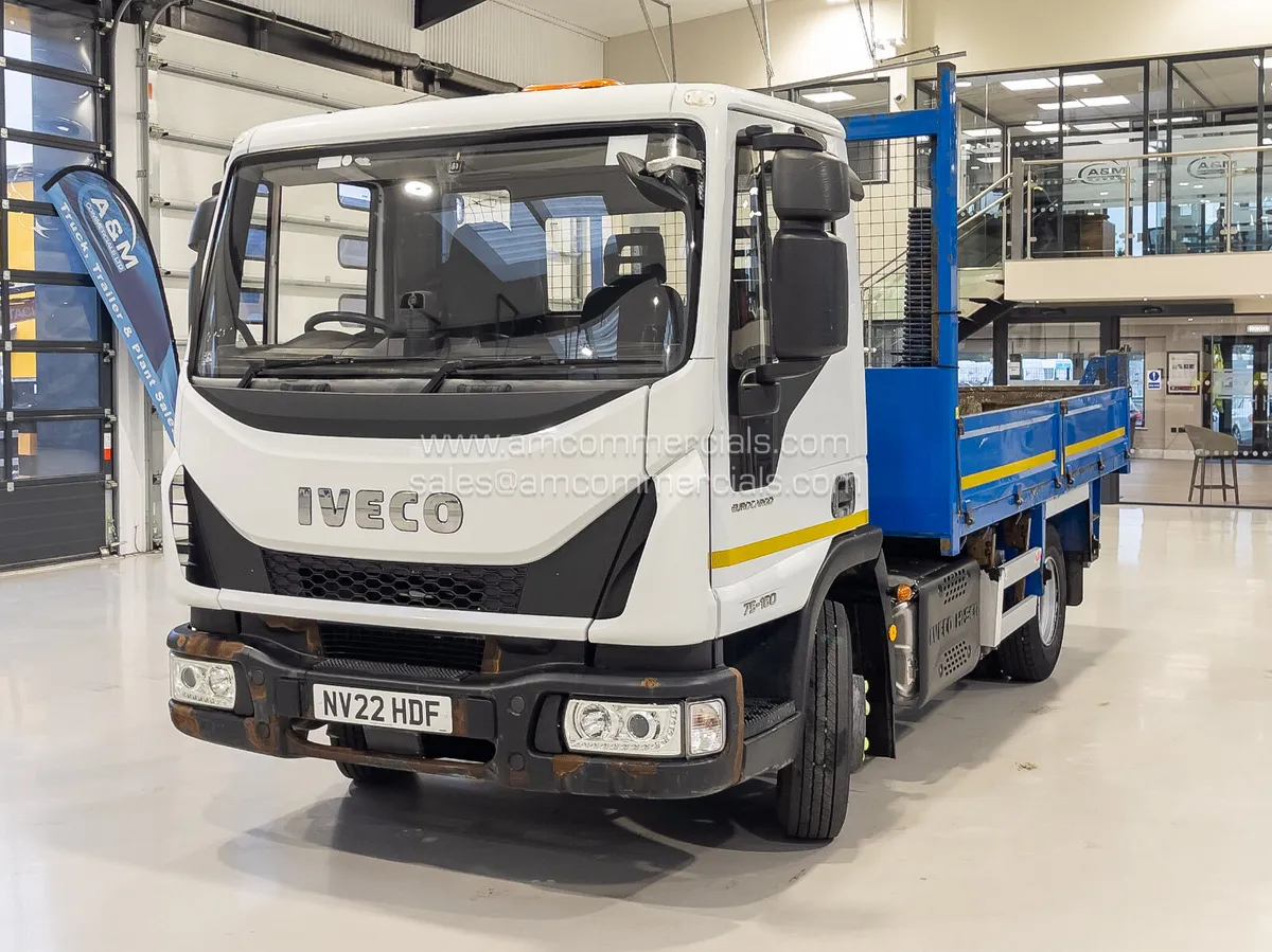 2022 IVECO 75-160 DROPSIDE TIPPER - Image 3