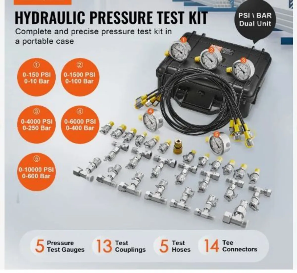 Hydraulic Pressure Test Kit - Image 2