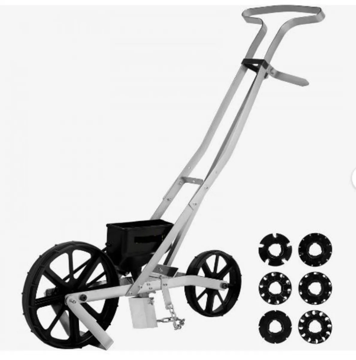 Garden Seeder, Metal Precision Garden Push - Image 1