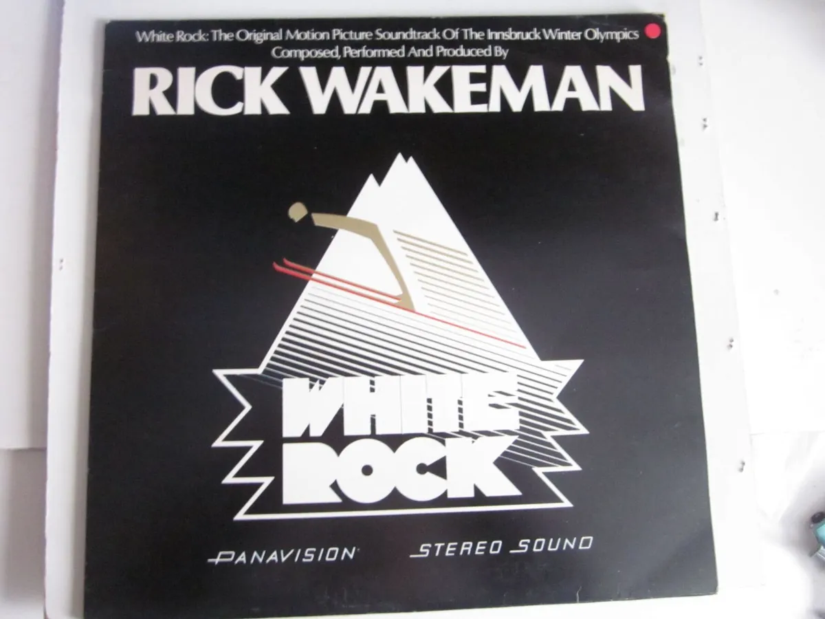 Rick Wakeman White Rock Vinyl LP - Image 1