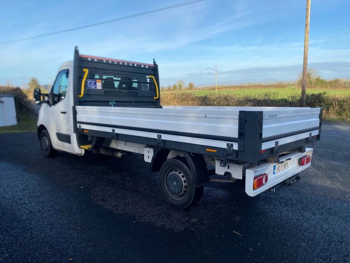 2019 Opel movano drop sidded truck - Image 3