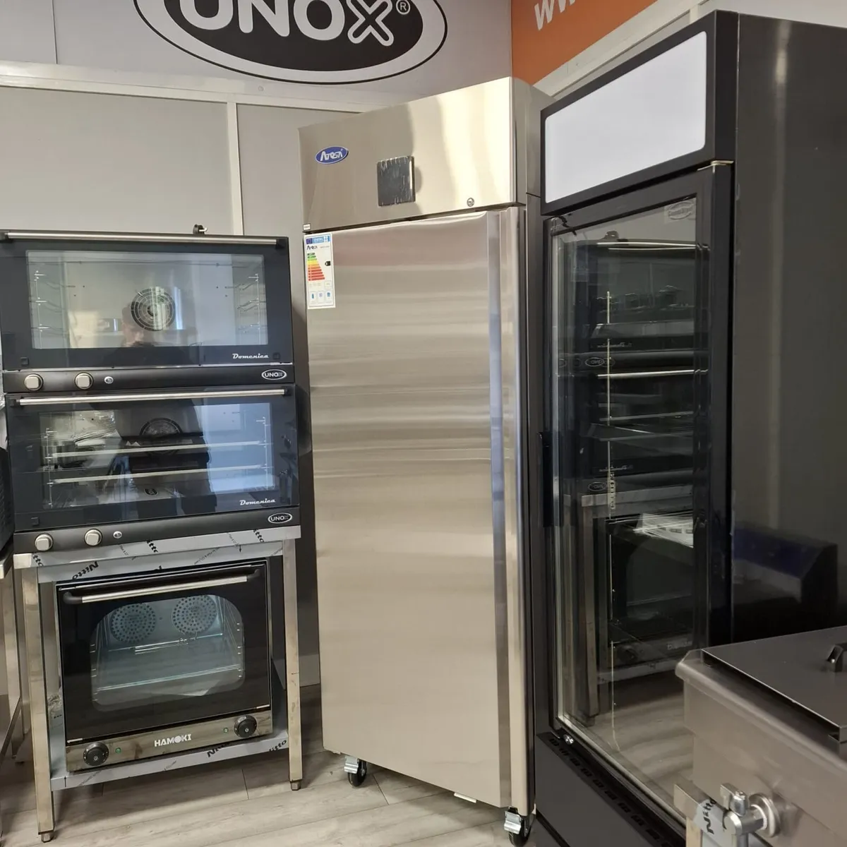 Atosa Upright Solid Door Refrigerator - Image 1