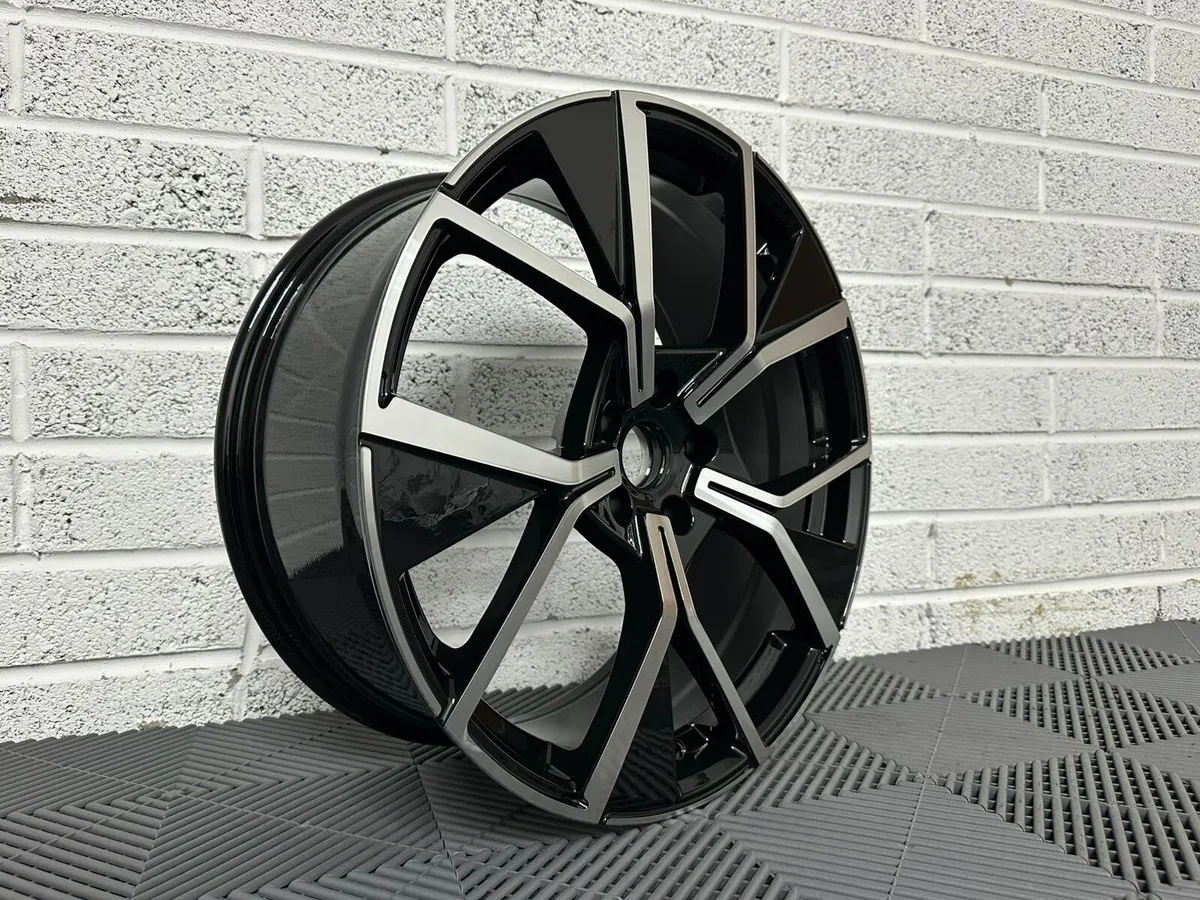 19 20" Vw Leeds Style Alloys Golf A3 Leon Skoda - Image 3