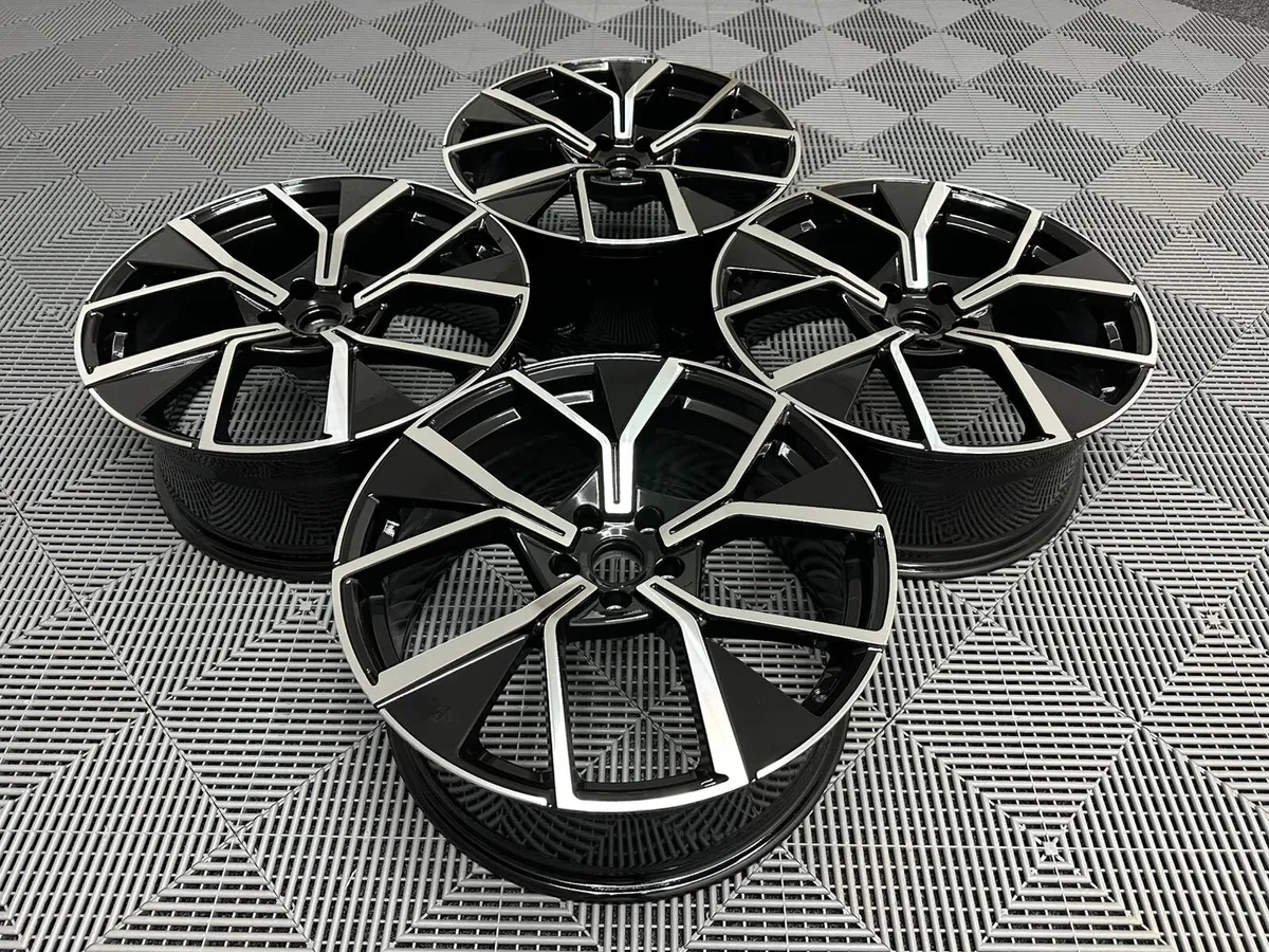 19 20" Vw Leeds Style Alloys Golf A3 Leon Skoda - Image 2