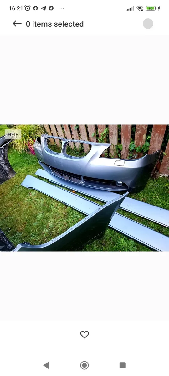 BMW E60 bumpers - Image 1