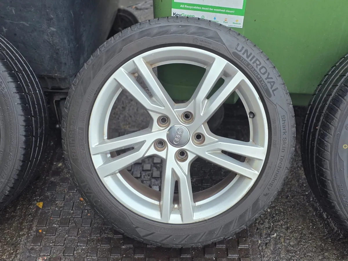 #37 Genuine Audi 17" Alloys 5X112 - Image 1