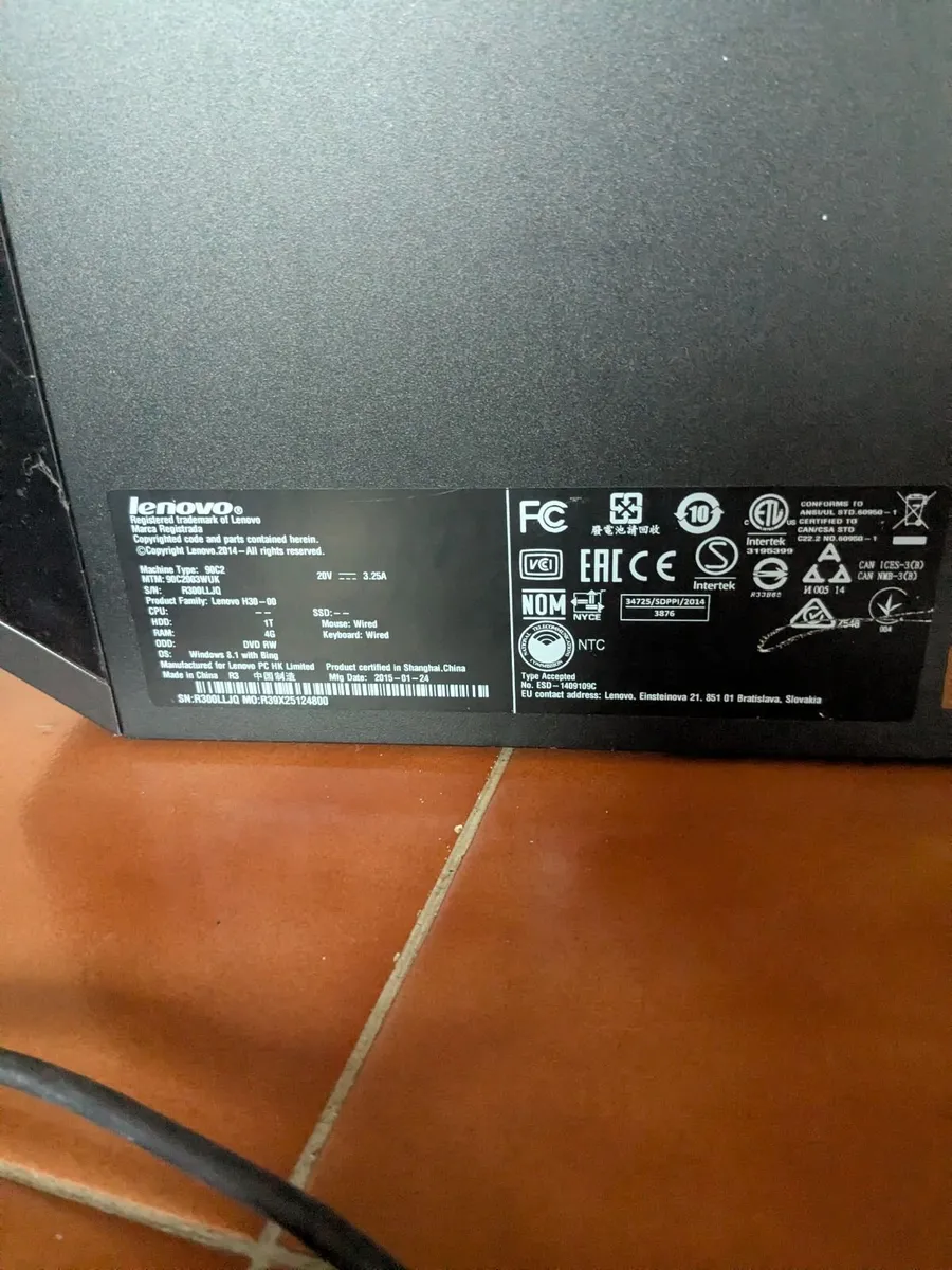 Lenovo desktop H30 pc - Image 3