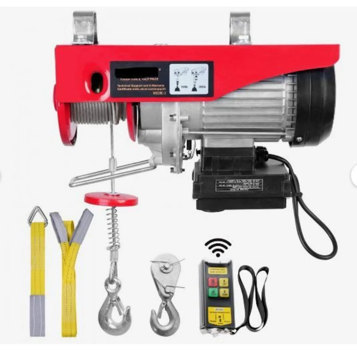 Electric Hoist 2200 lb Electric Winch - Image 1