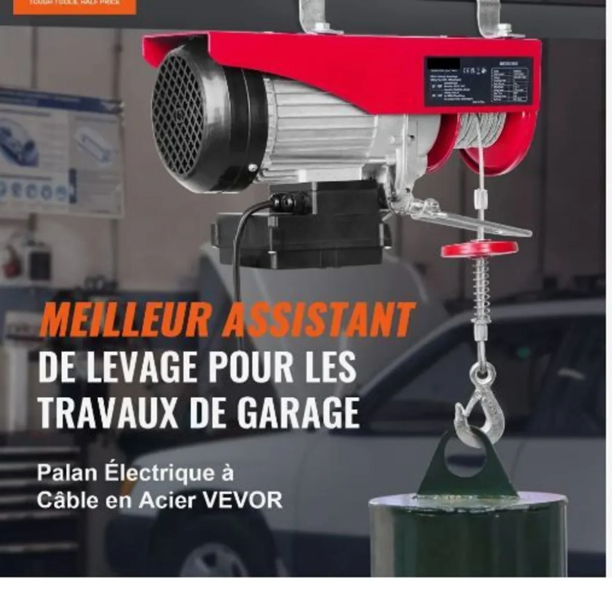 Electric Hoist 2200 lb Electric Winch - Image 2