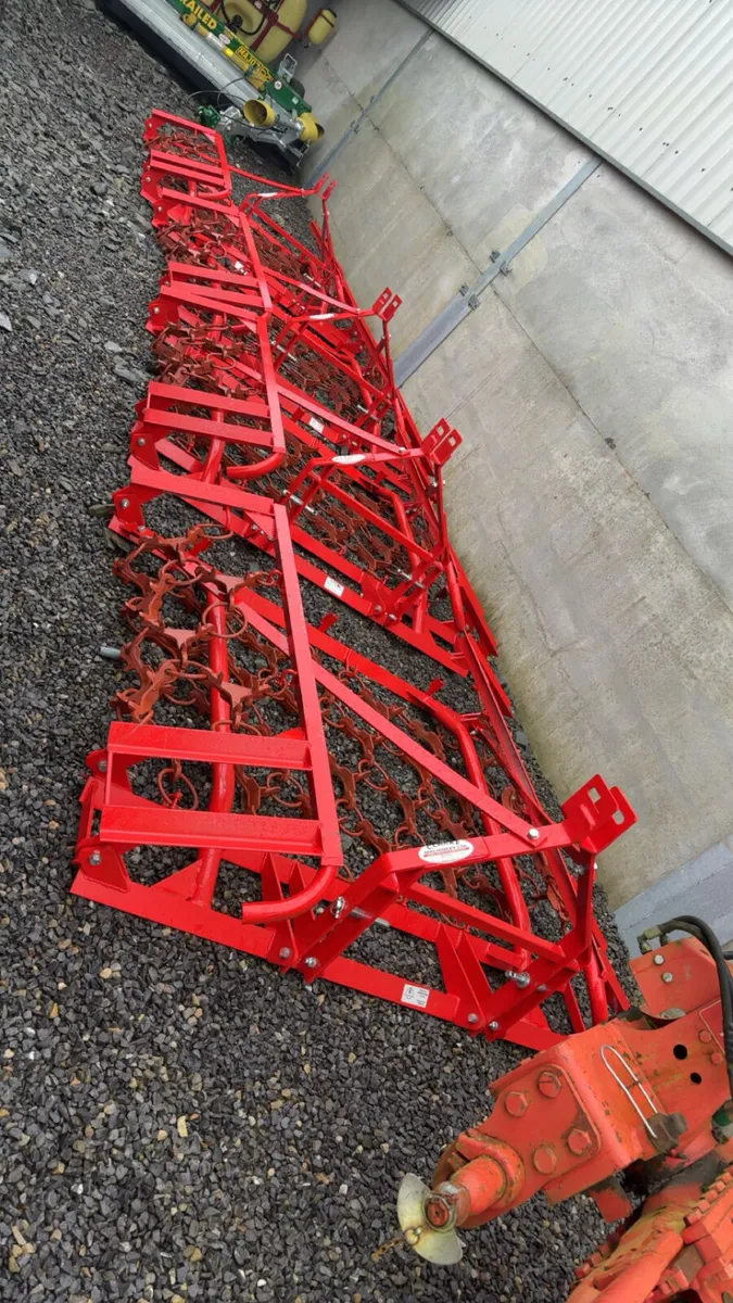 🔥 SPRING SPECIAL – Jarmet 3m Framed Chain Harrow - Image 1