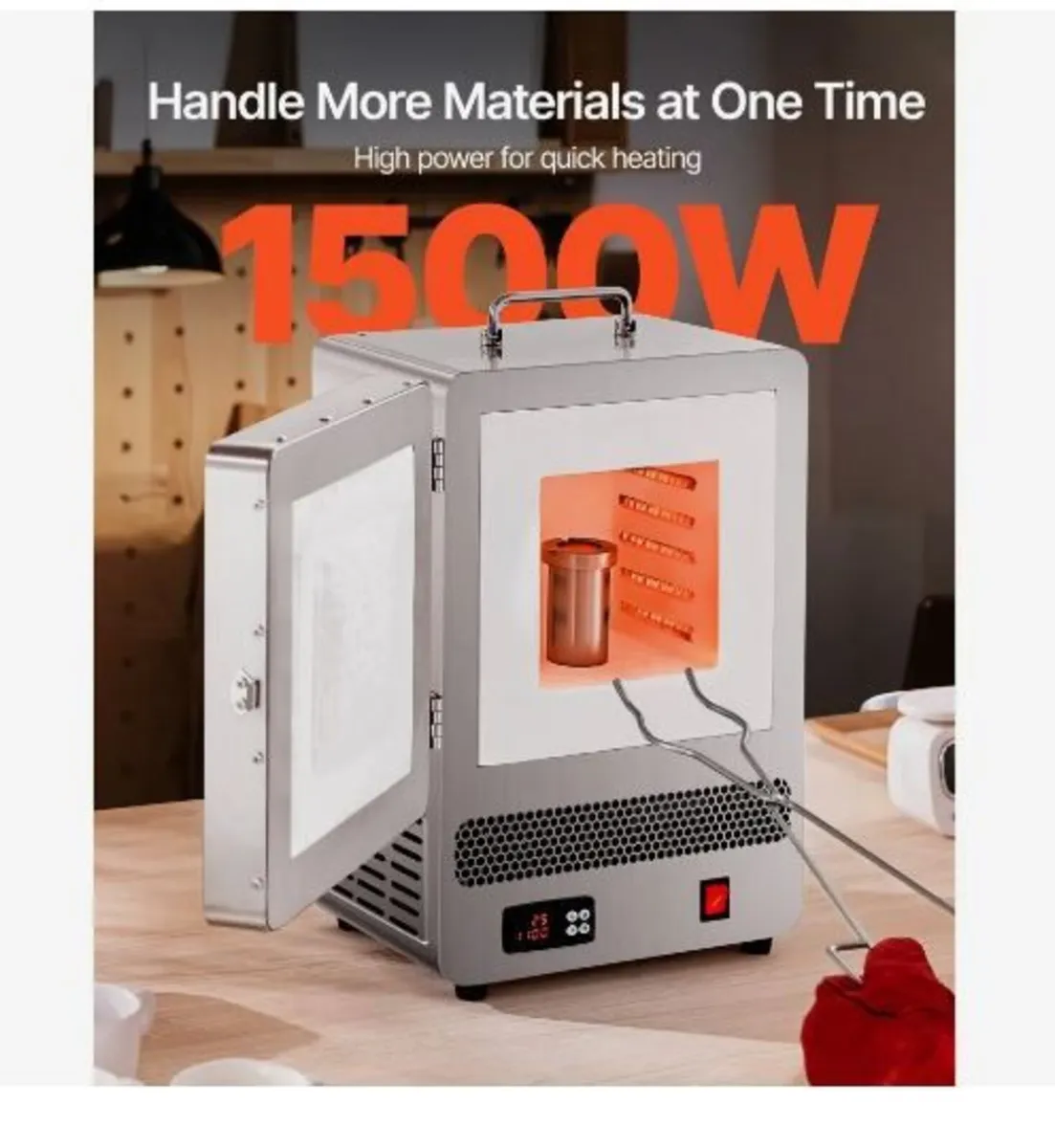 Tabletop Kiln Melter, 1500W - Image 2